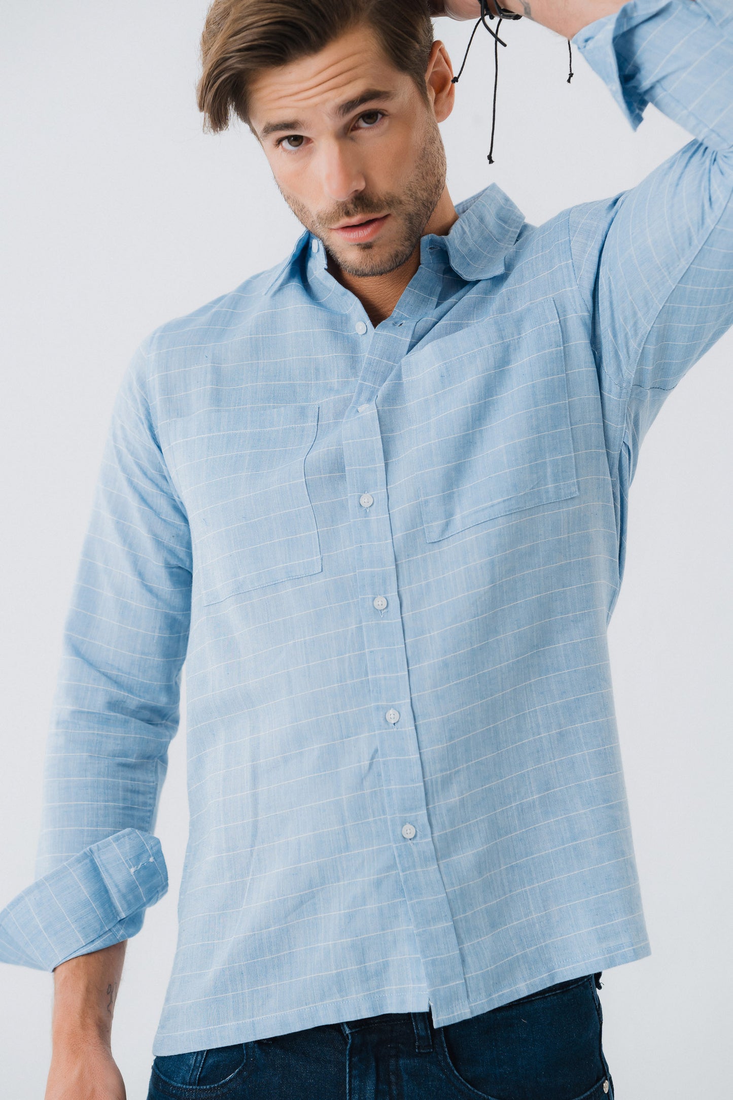 Crisp Blue Shirt