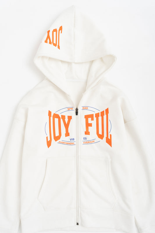 Joyful Graphic Oversized Hoodie - Hustle N Holla