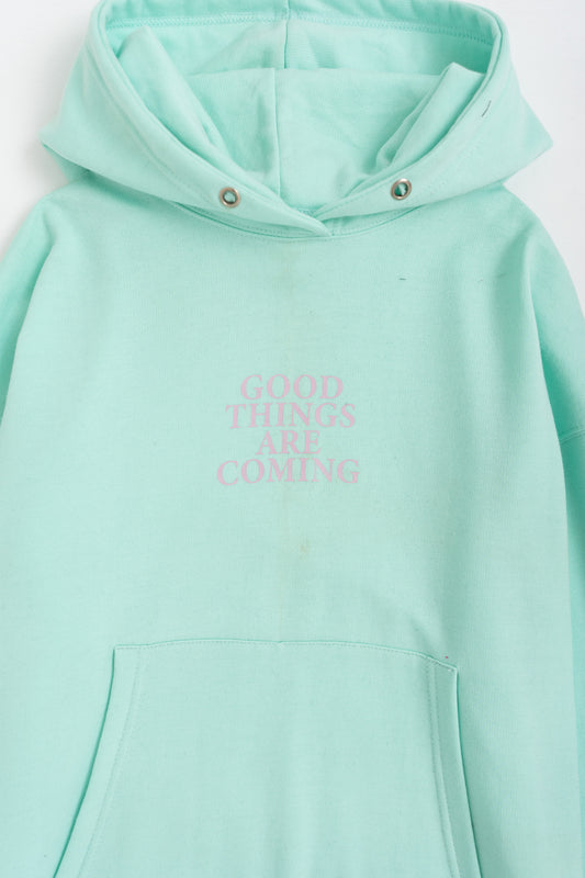 Aqua Graphic Oversized Hoodie - Hustle N Holla