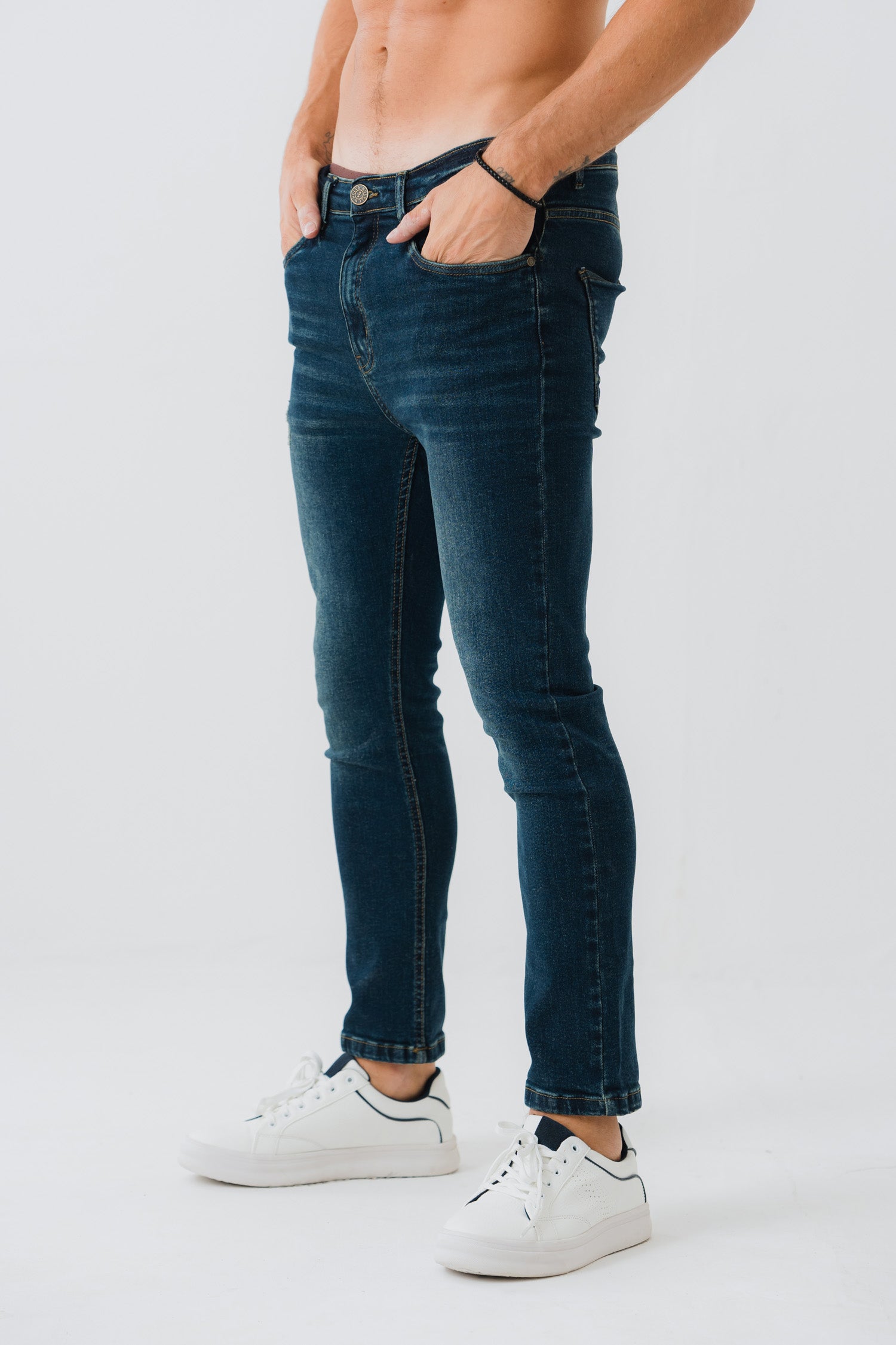 Faded Blue Jeans - Hustle N Holla