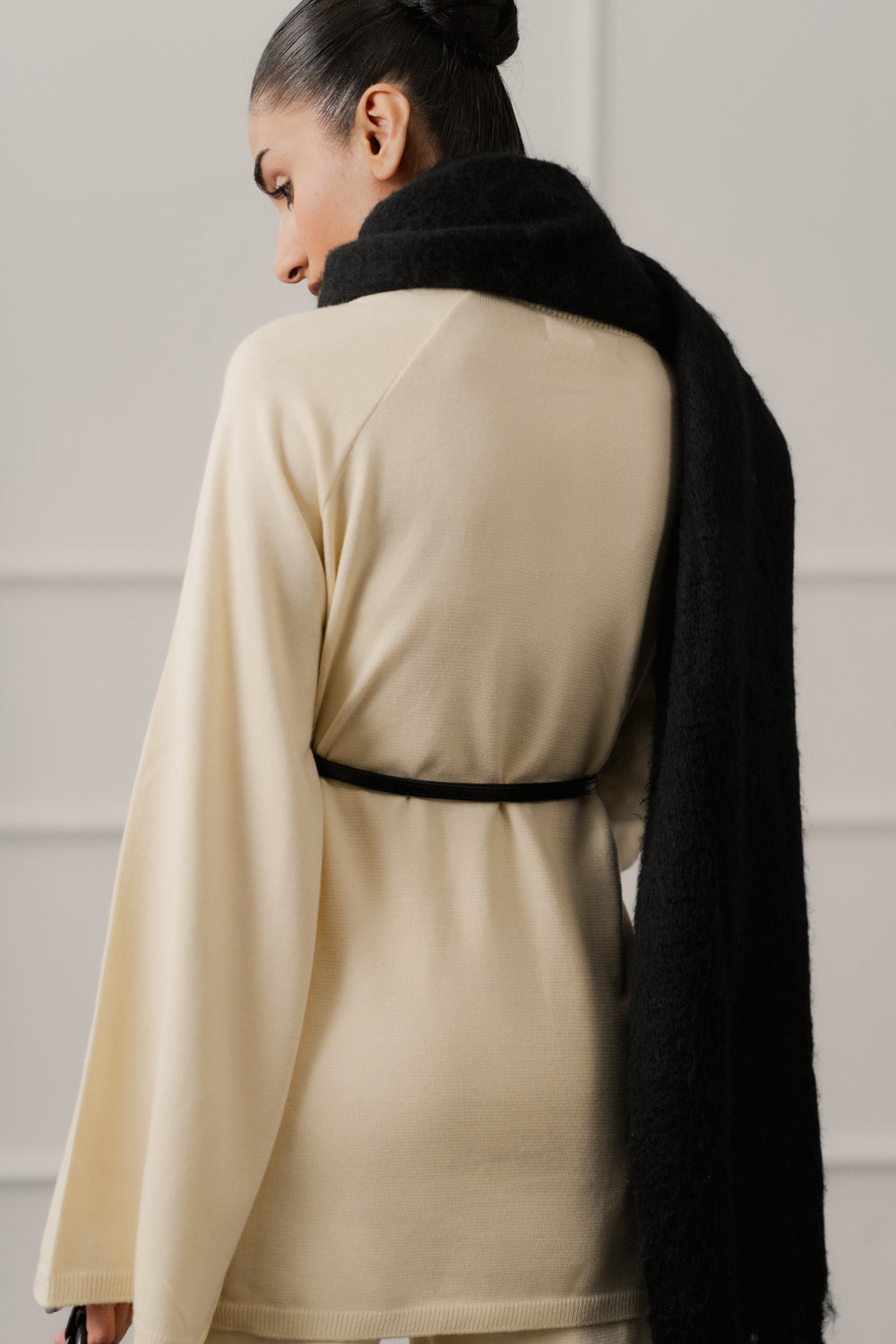 Off White Oversized Sweater Top - Hustle N Holla