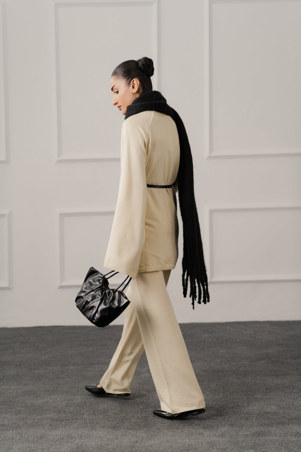 Off White Oversized Sweater Top - Hustle N Holla