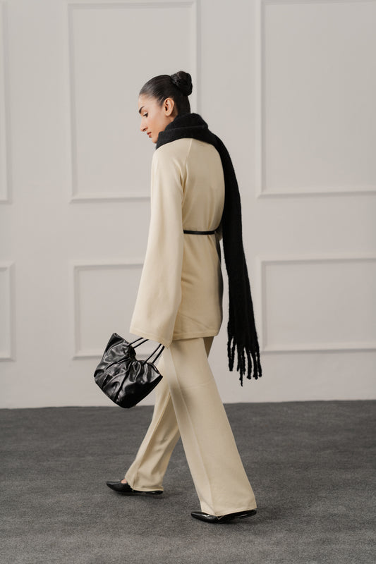 Off White Oversized Sweater Top - Hustle N Holla