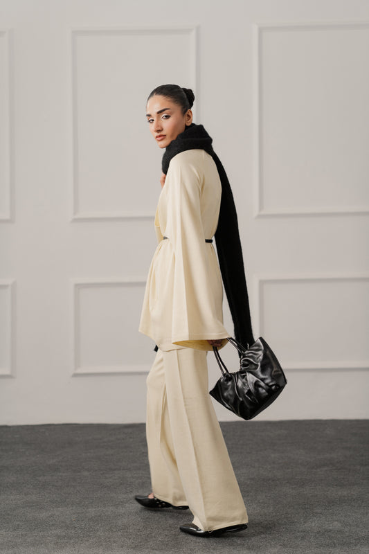 Off White Oversized Sweater Top - Hustle N Holla