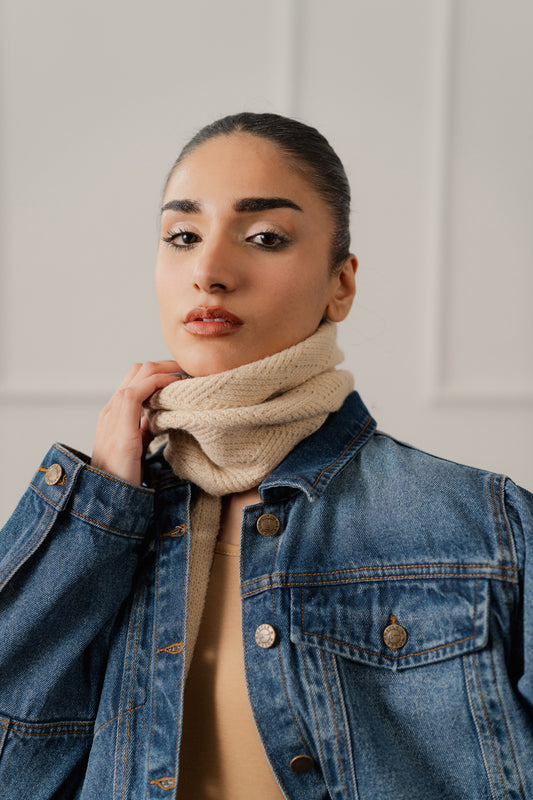 Beige Basic Long Sleeves Midi Dress - Hustle N Holla