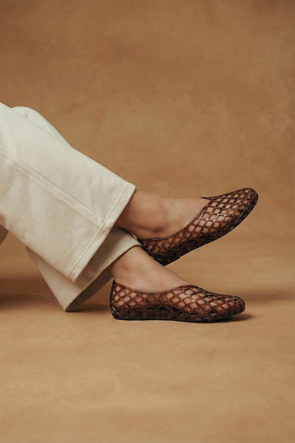 Brown Mocha Jelly Pumps - Hustle N Holla