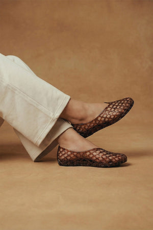 Brown Mocha Jelly Pumps - Hustle N Holla