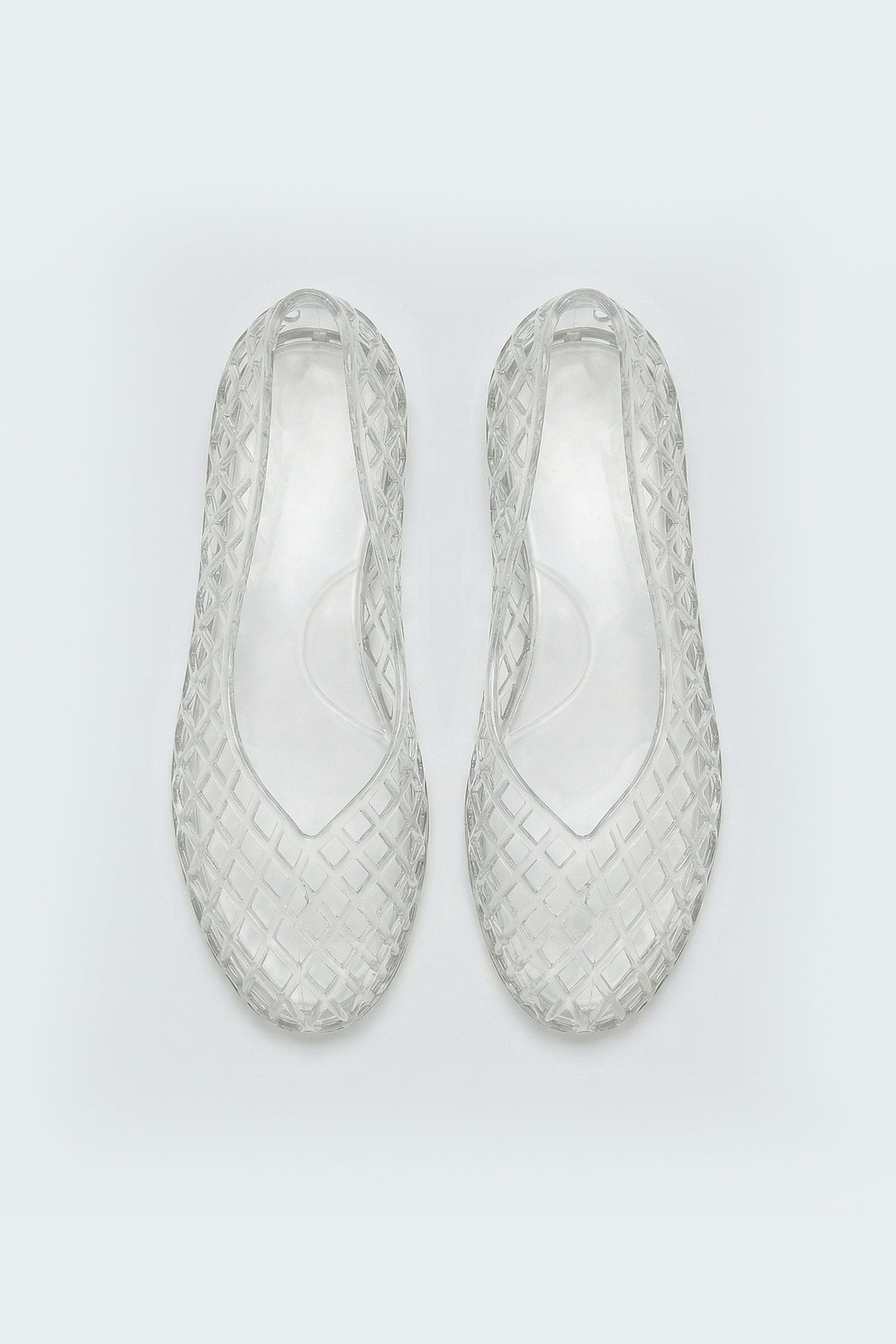 White Crystal Jelly Pumps - Hustle N Holla