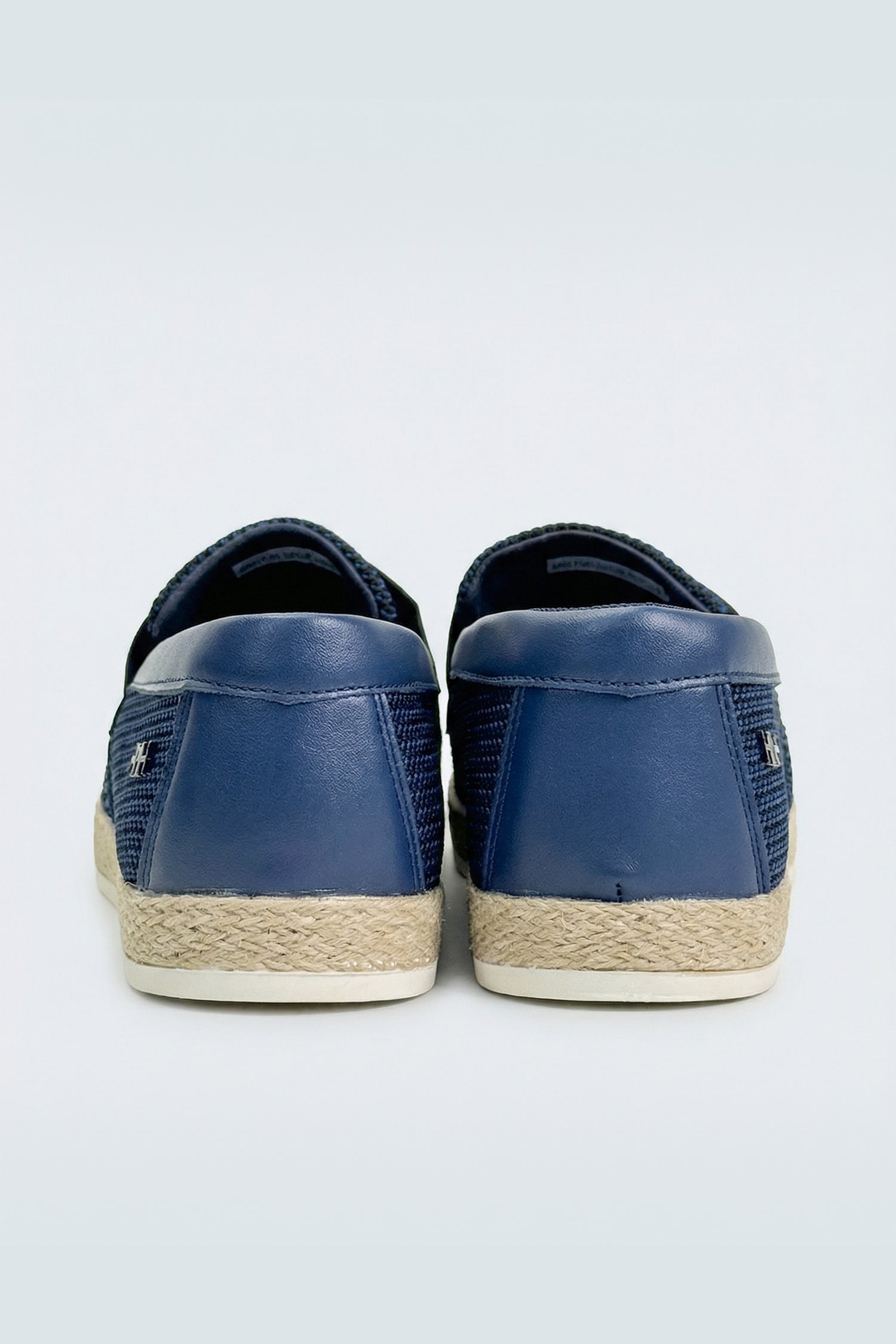 Navy Contrast Yacht Loafers - Hustle N Holla