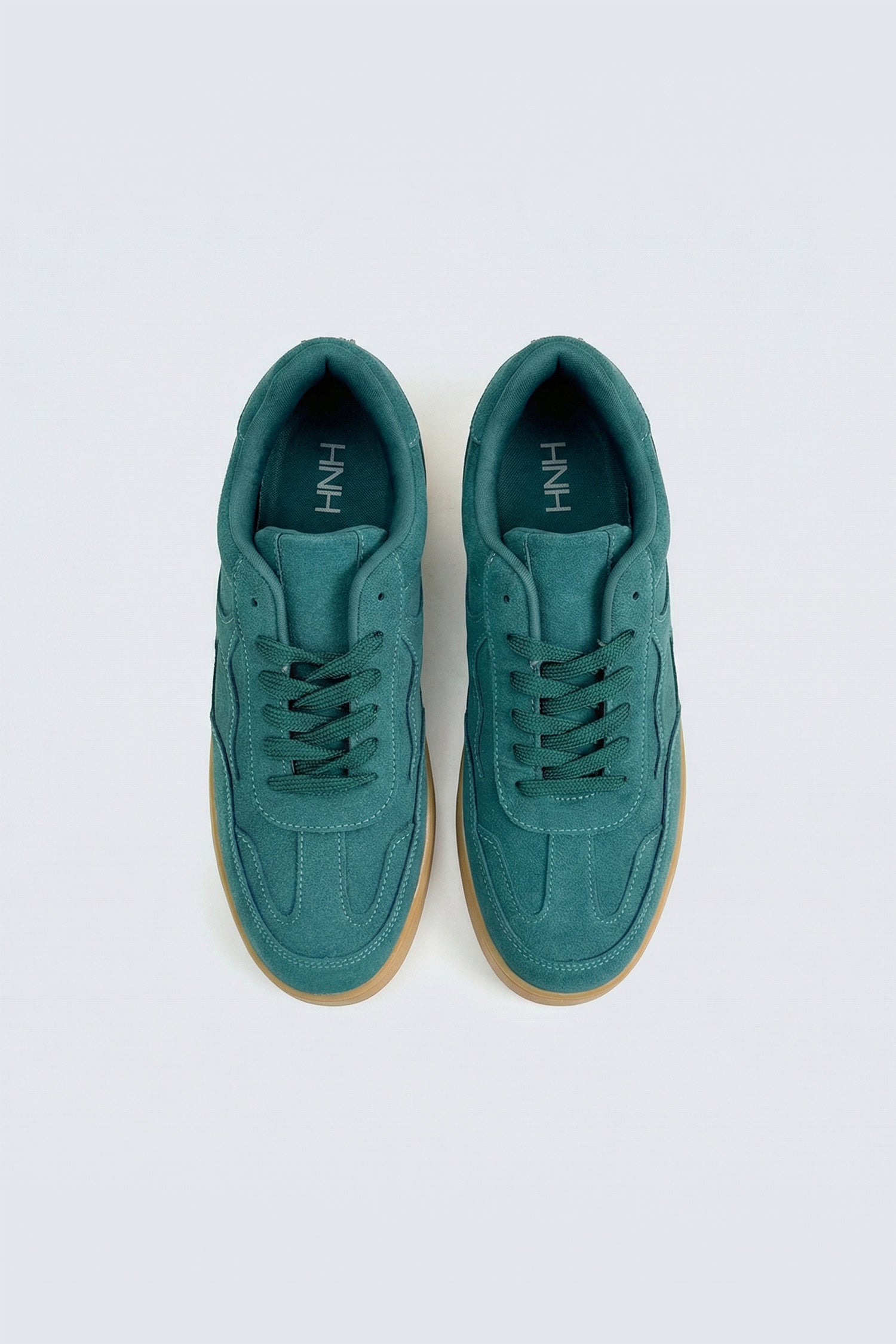 Suede Teal Trainers - Hustle N Holla