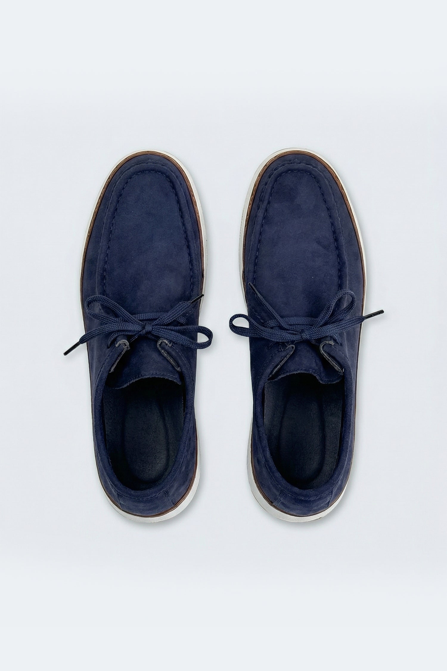 Navy High Top Loafers - Hustle N Holla