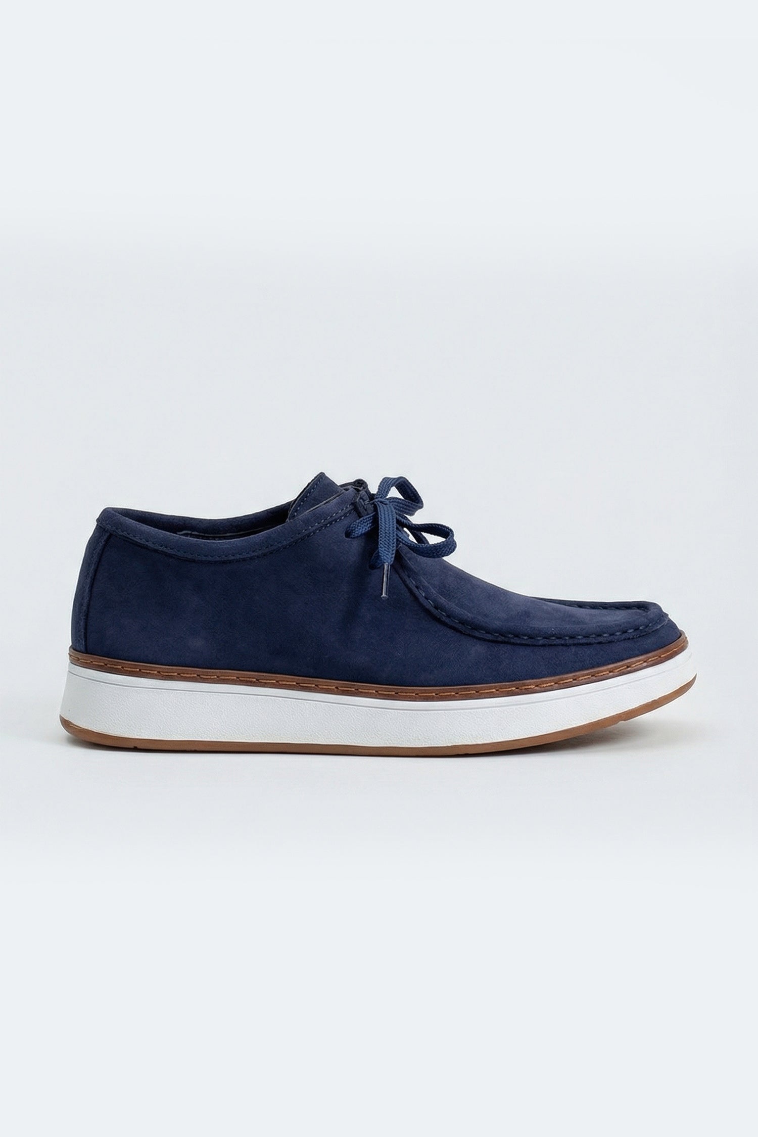 Navy High Top Loafers - Hustle N Holla