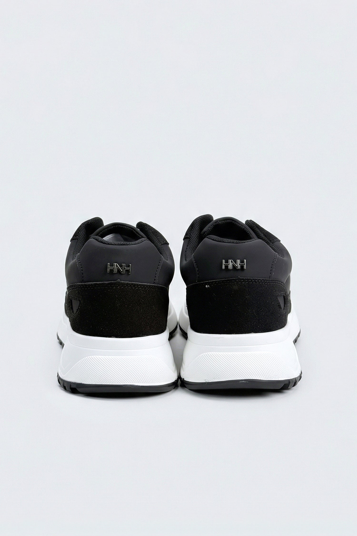 Black Platform Trainers - Hustle N Holla
