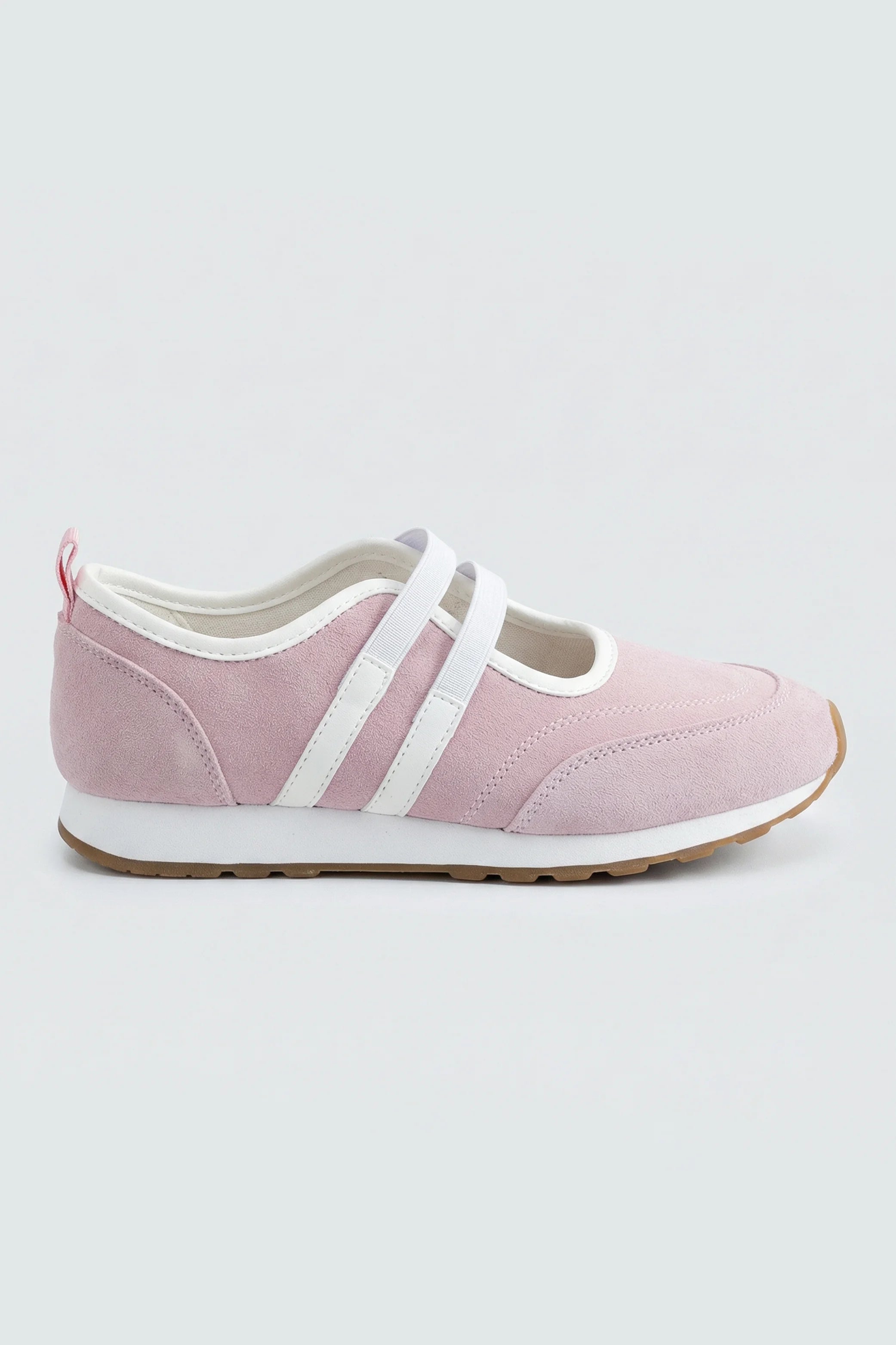 Baby Pink Sport Ballet Pumps - Hustle N Holla