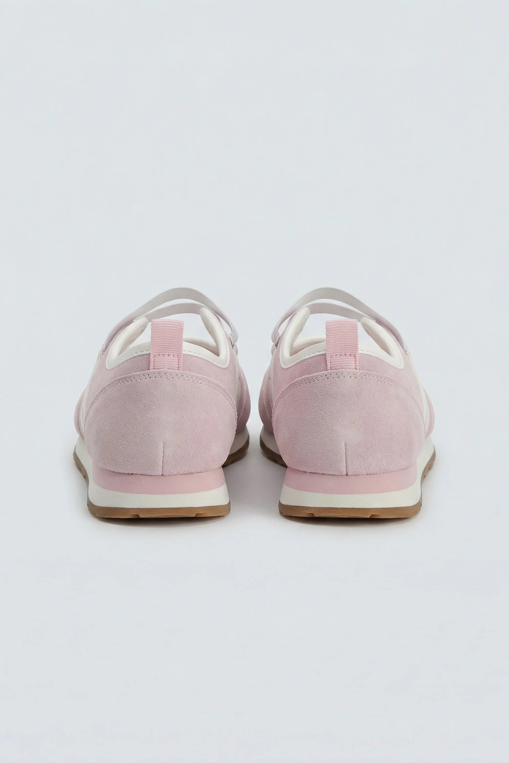 Baby Pink Sport Ballet Pumps - Hustle N Holla
