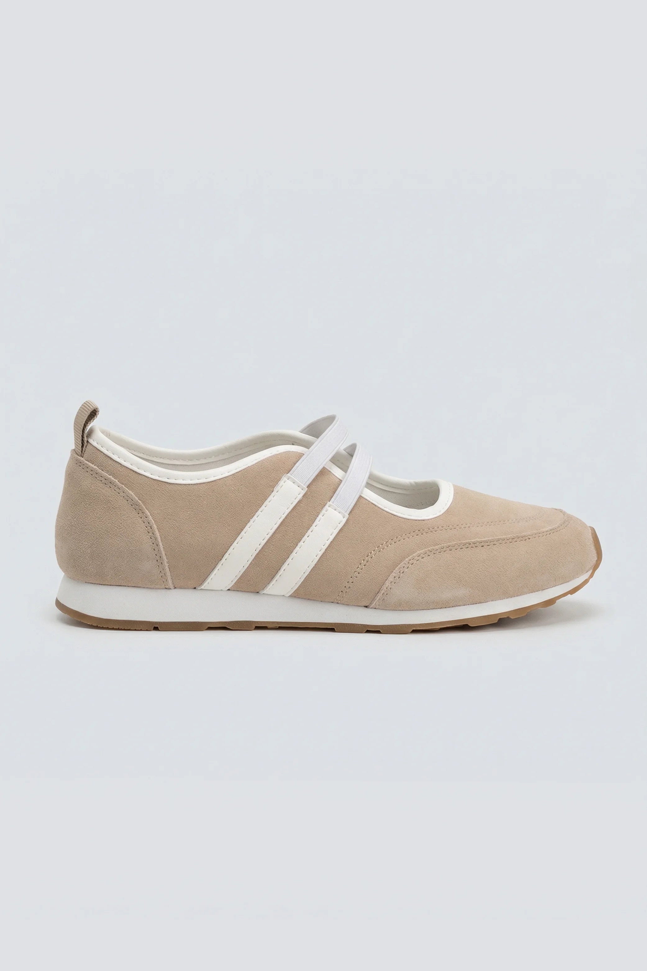 Beige Sand Sport Ballet Pumps - Hustle N Holla