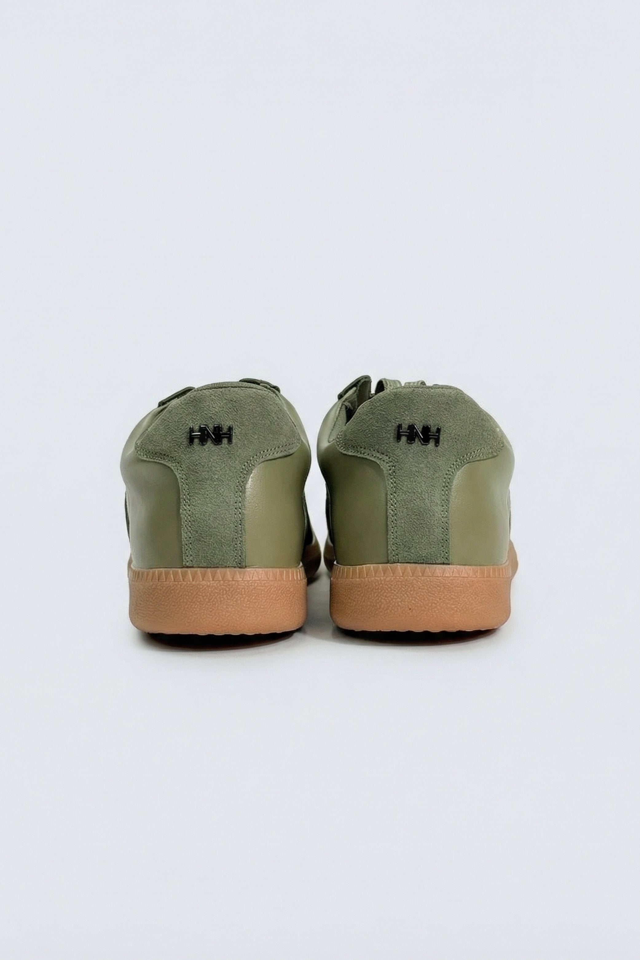 Sage Green Duo Tone Sneakers - Hustle N Holla