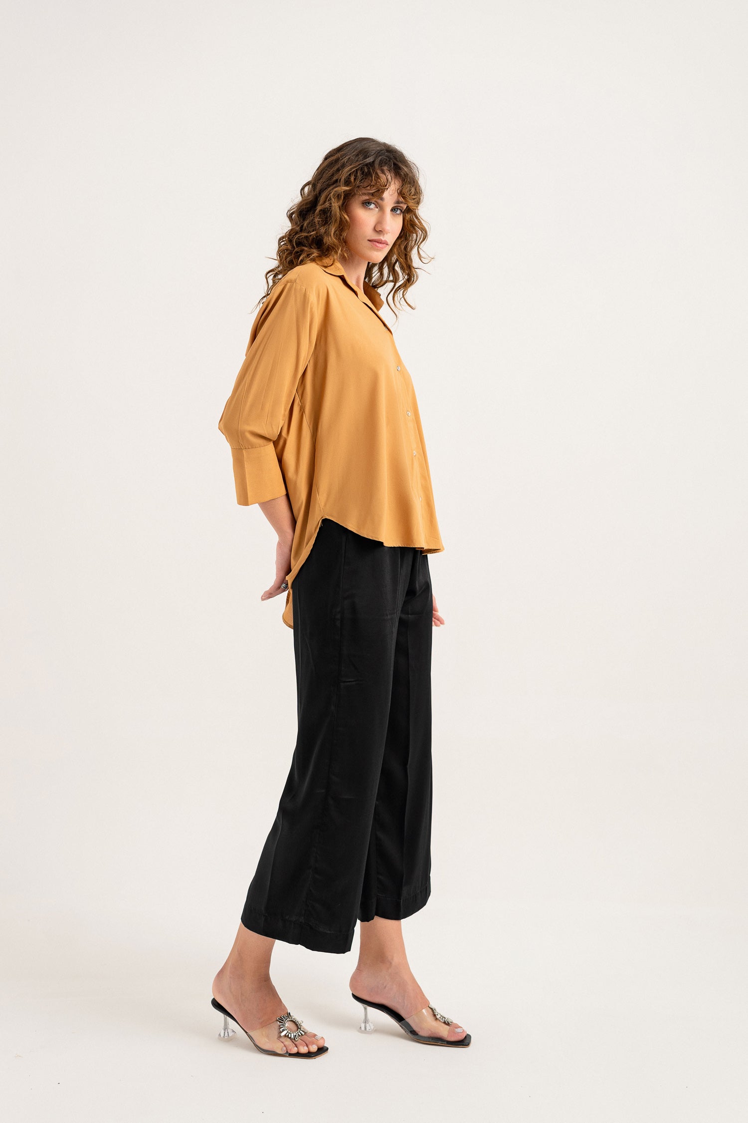 Light Brown Button Down Minor Fault Shirt - Hustle N Holla