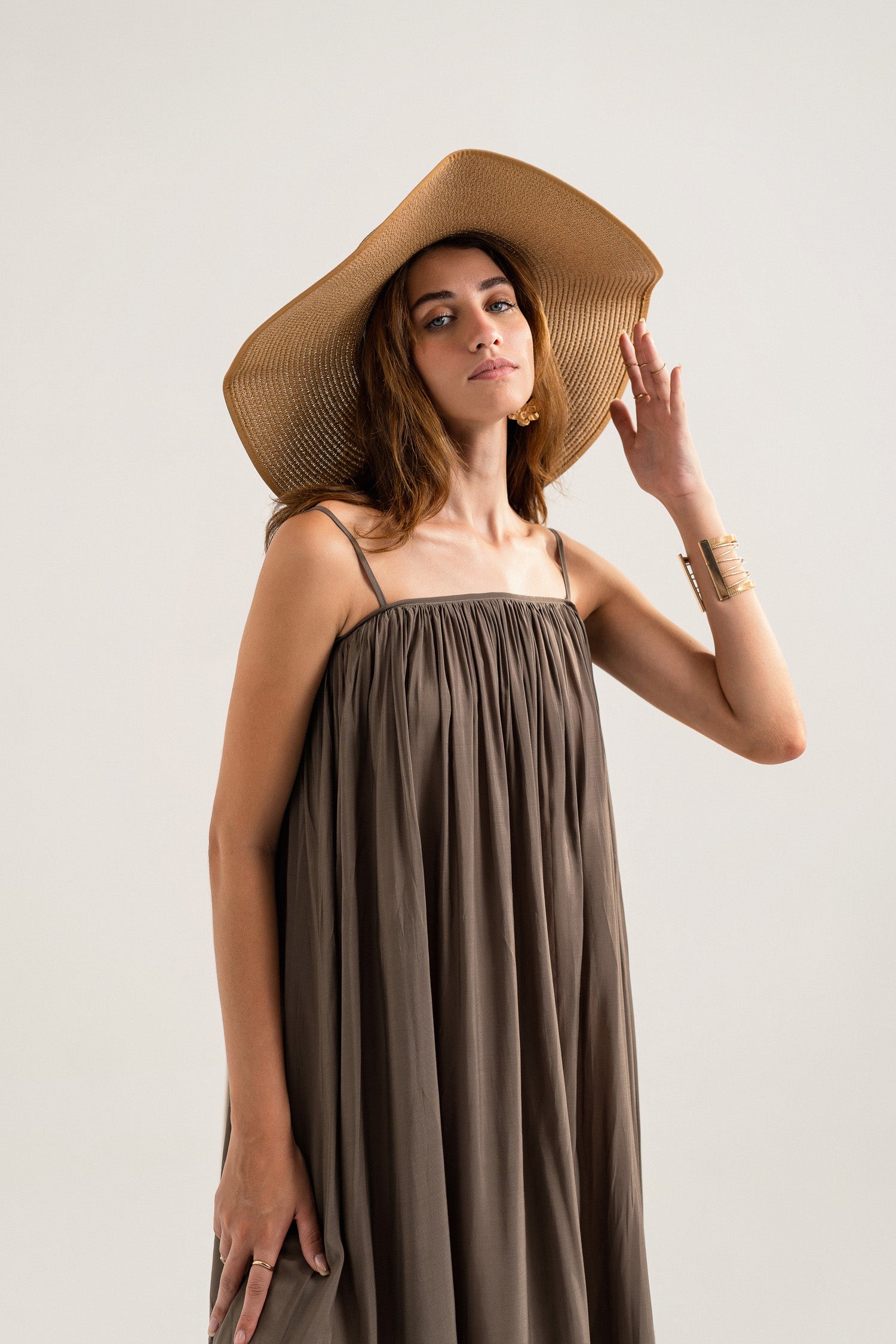 Woodrush Cotton Sundress