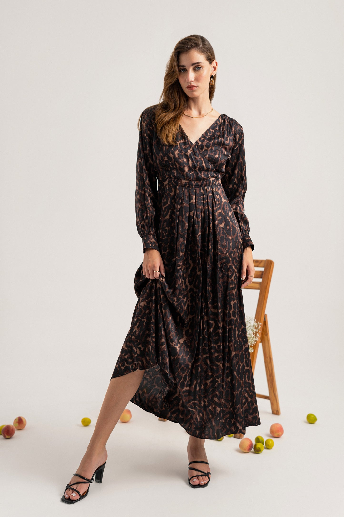 Brown Maxi Dress - Hustle N Holla