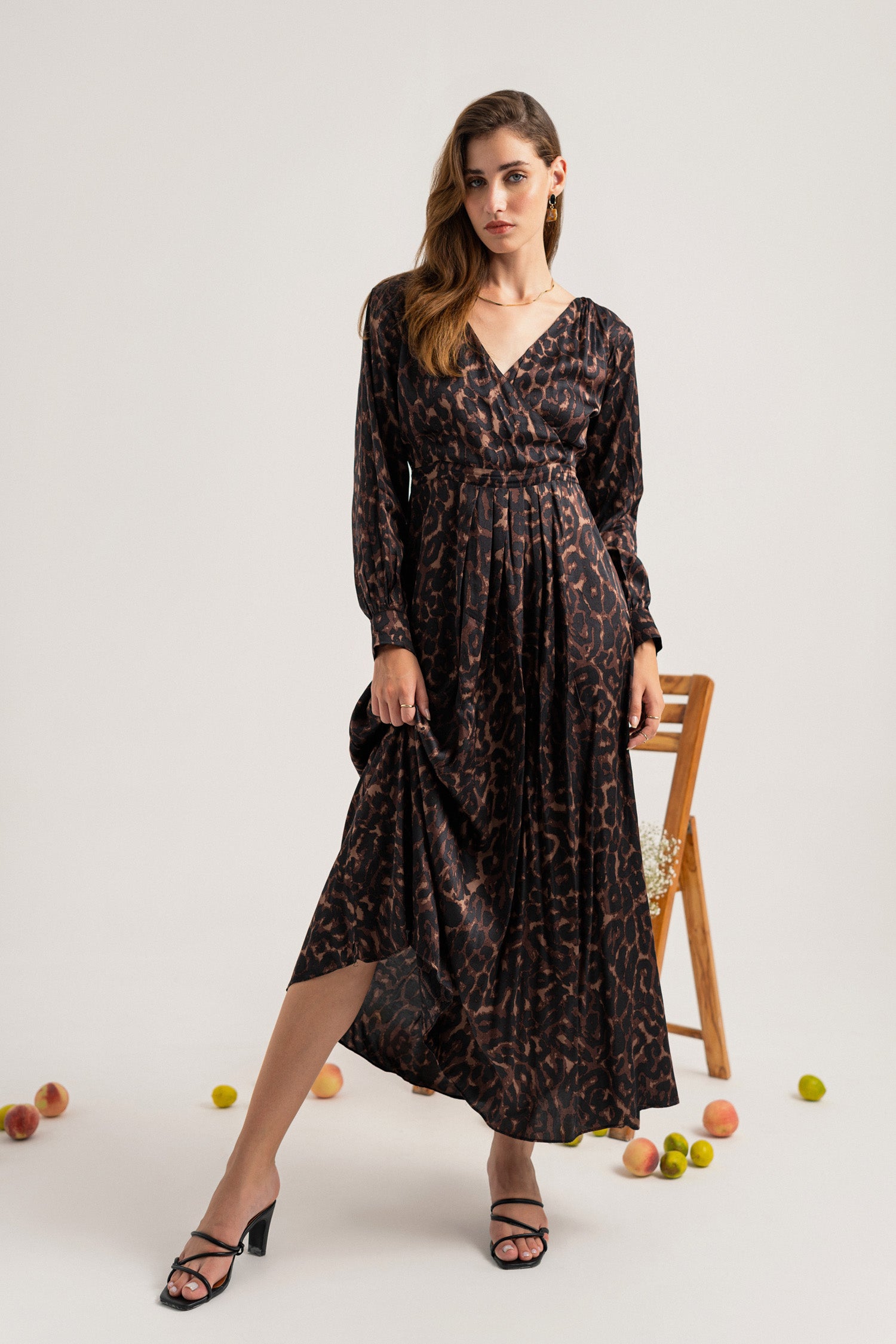 Brown Maxi Dress - Hustle N Holla