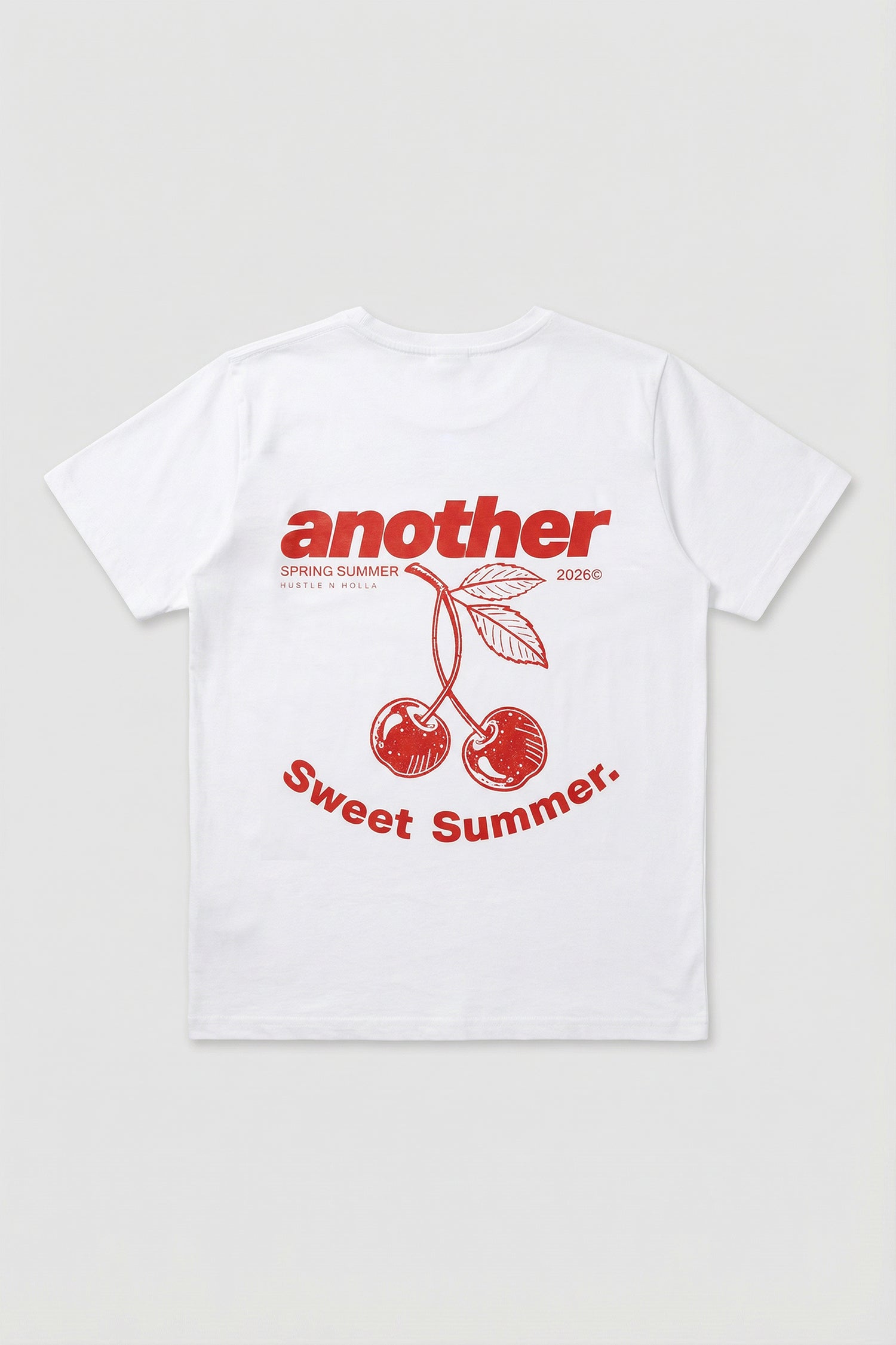 Unisex White Graphic Relaxed Fit T-Shirt