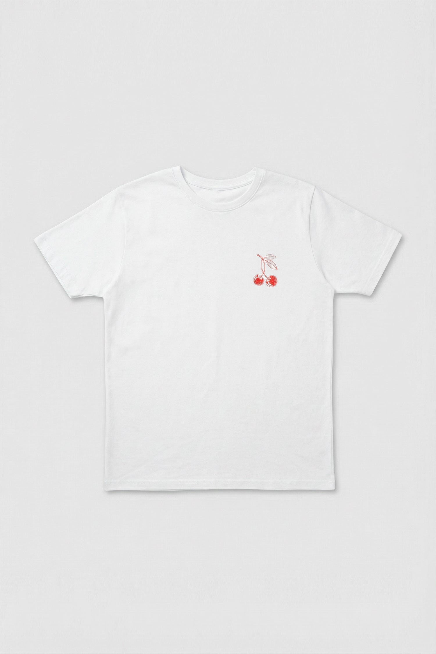 Unisex White Graphic Relaxed Fit T-Shirt