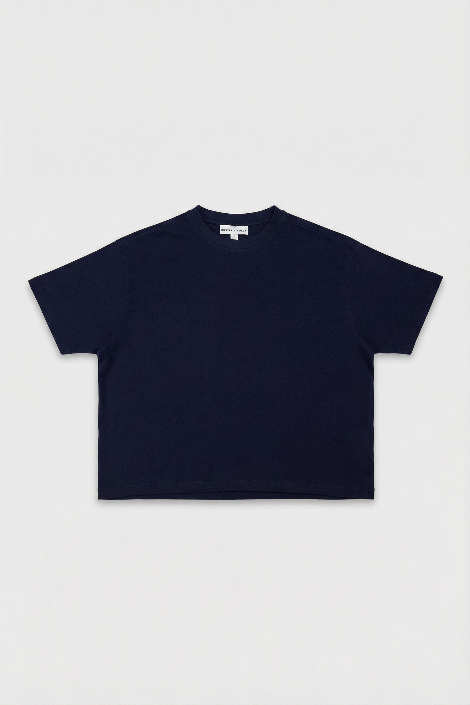 Navy Boxy Fit T-Shirt