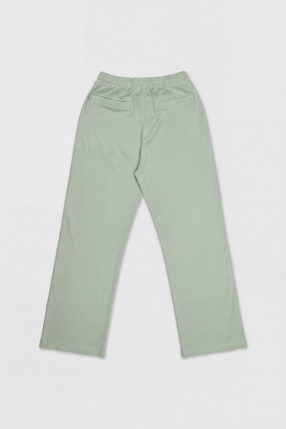 Sage Green Straight Fit Signature Soft Trousers - Hustle N Holla