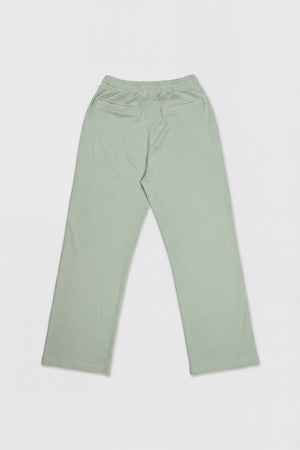 Sage Green Straight Fit Signature Soft Trousers - Hustle N Holla