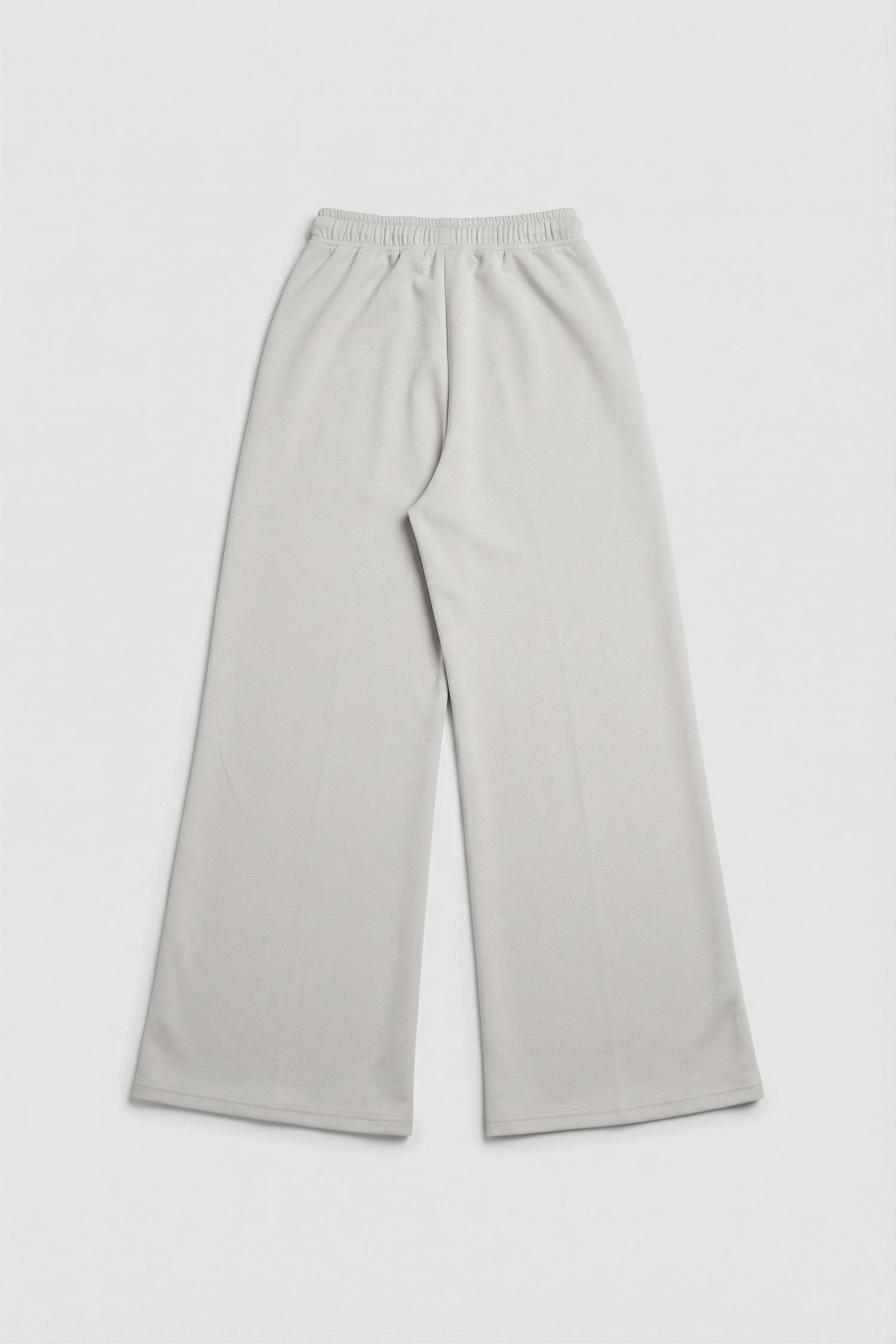 Grey Wide Leg Trousers - Hustle N Holla