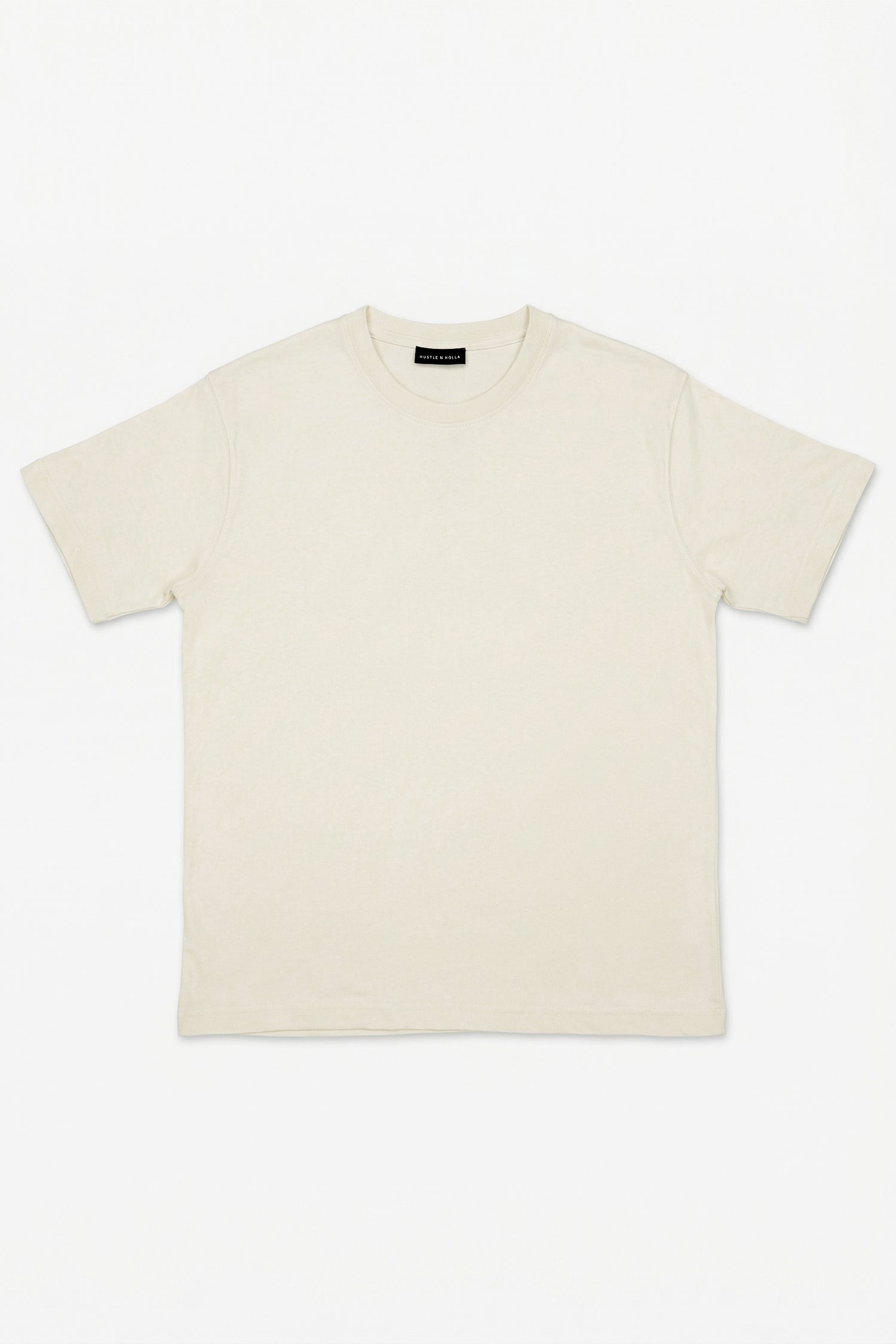 Beige Boxy Fit T-Shirt