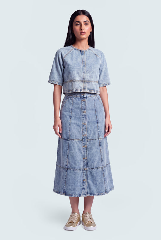 Denim Skirts