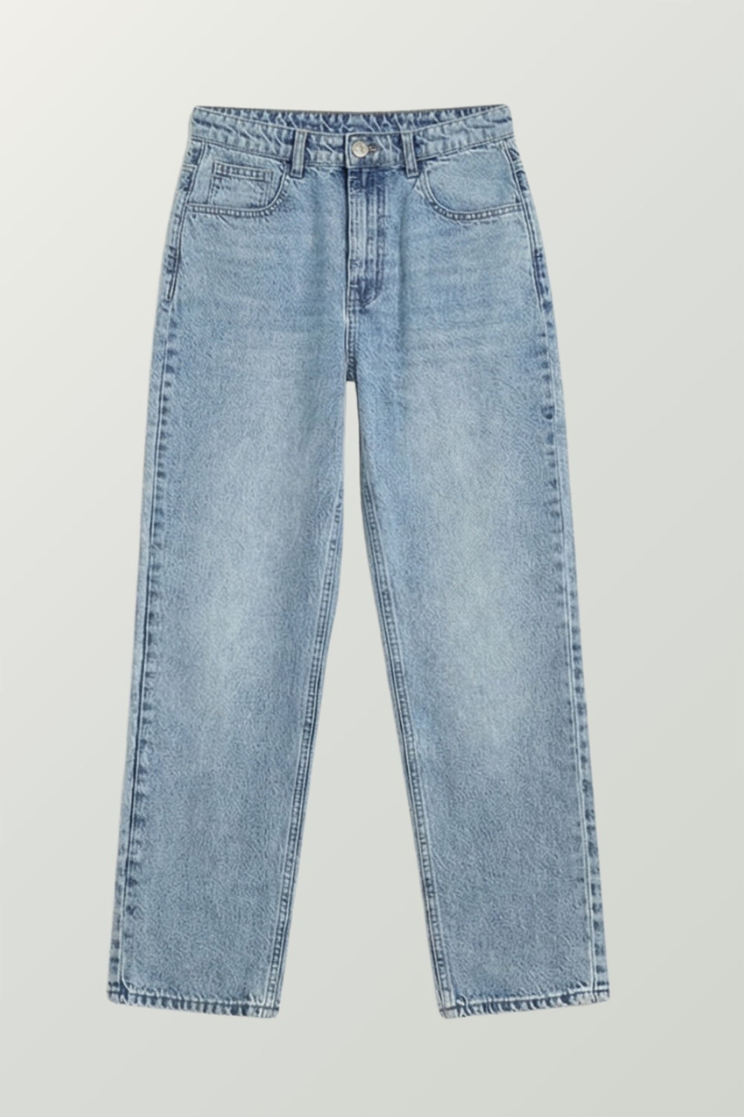 Light Blue Slim Fit Denim Jeans - Hustle N Holla