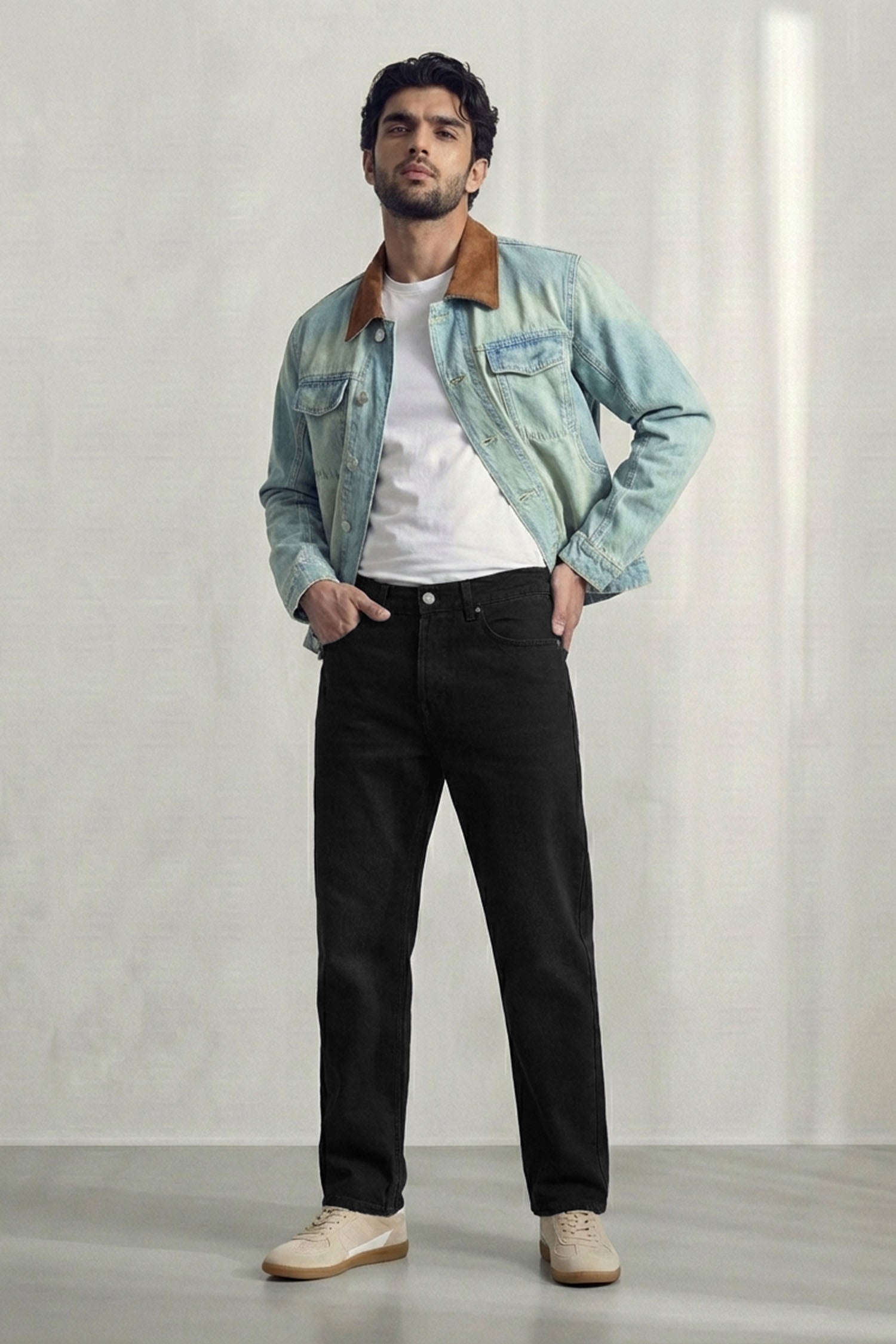 Black Baggy Fit Denim Jeans - Hustle N Holla