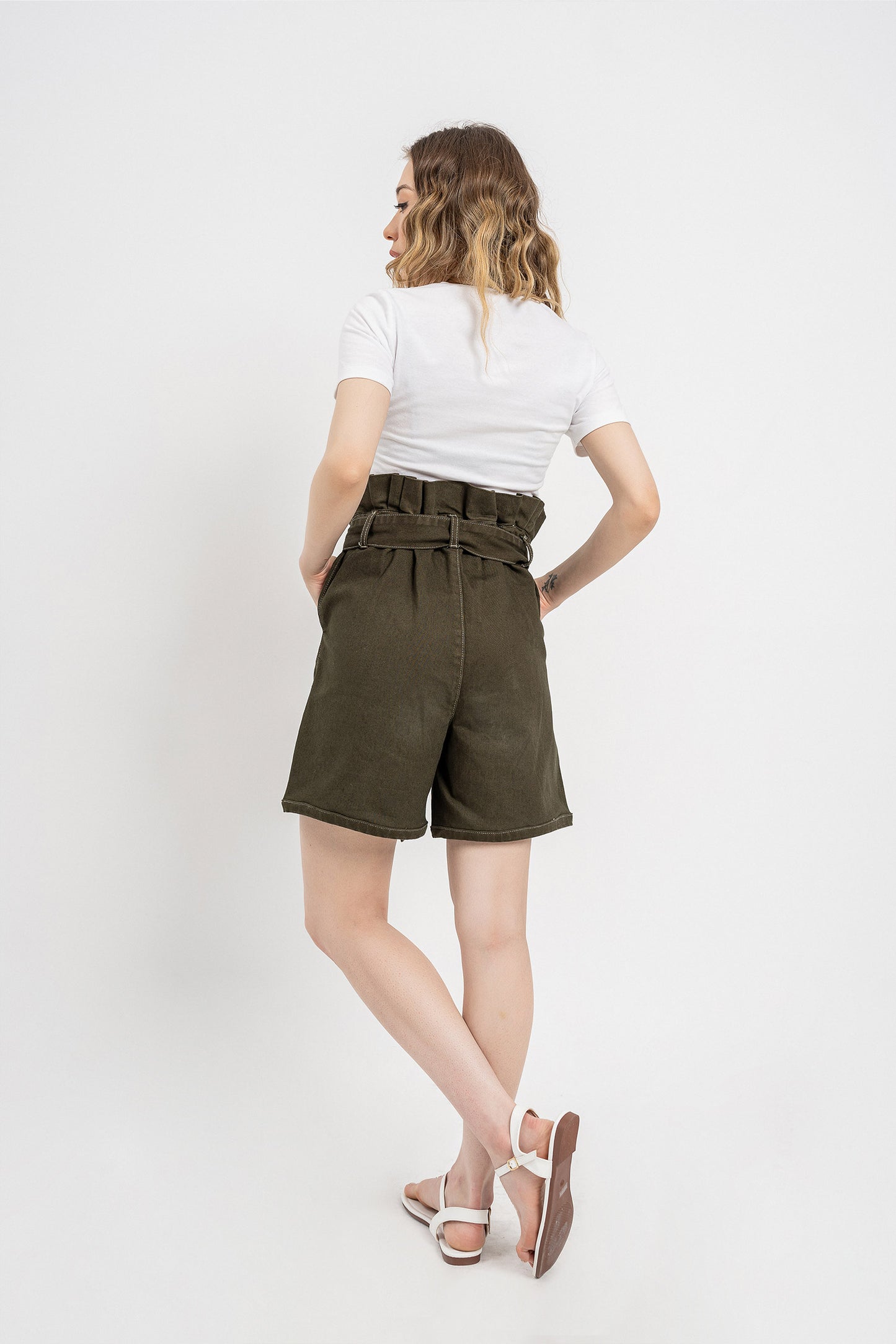 Military Crop Skirt