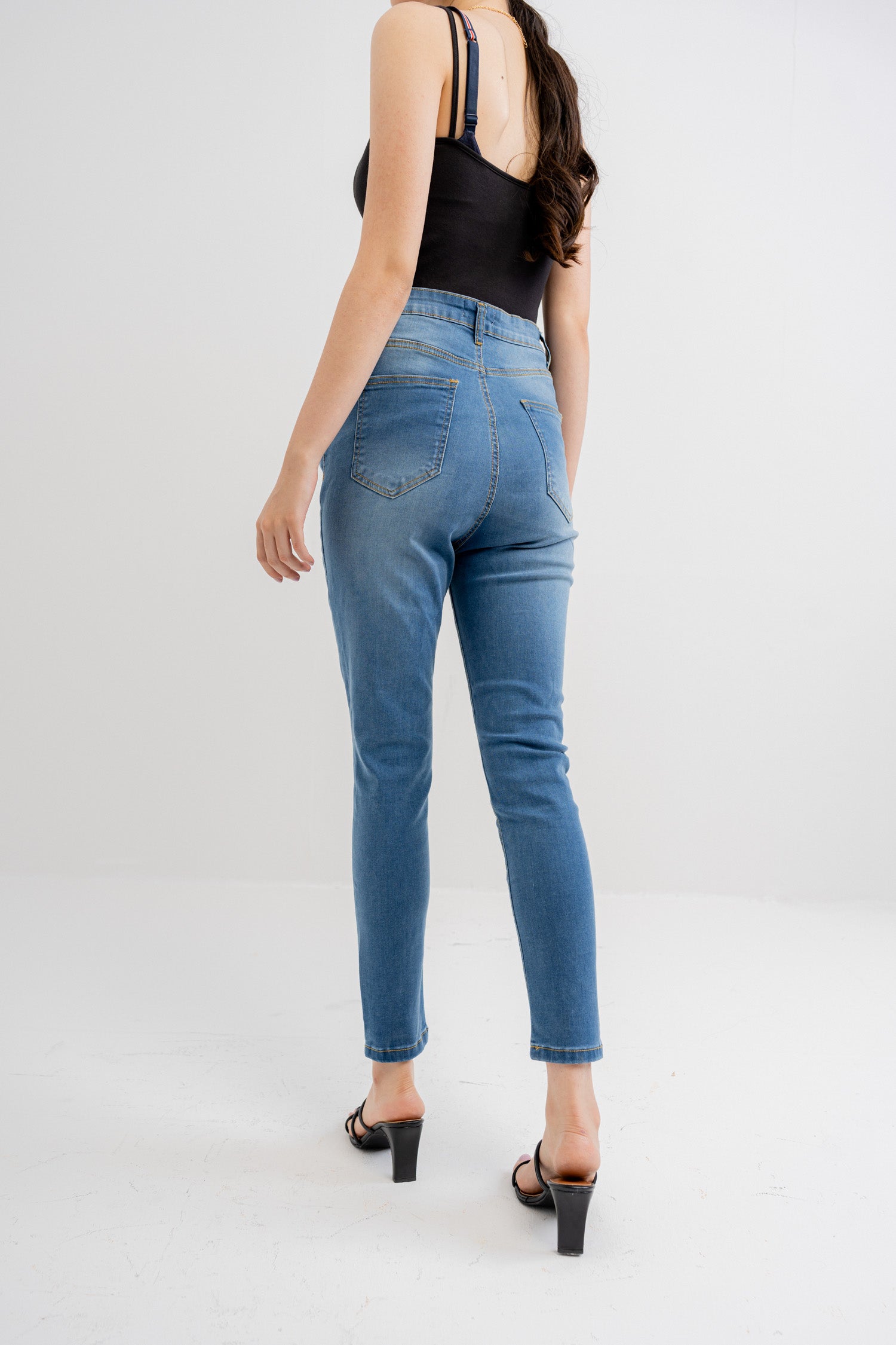 Ocean Blue Denim Jeans - Hustle N Holla