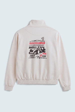 Off White Regular Fit Utility Jacket - Hustle N Holla