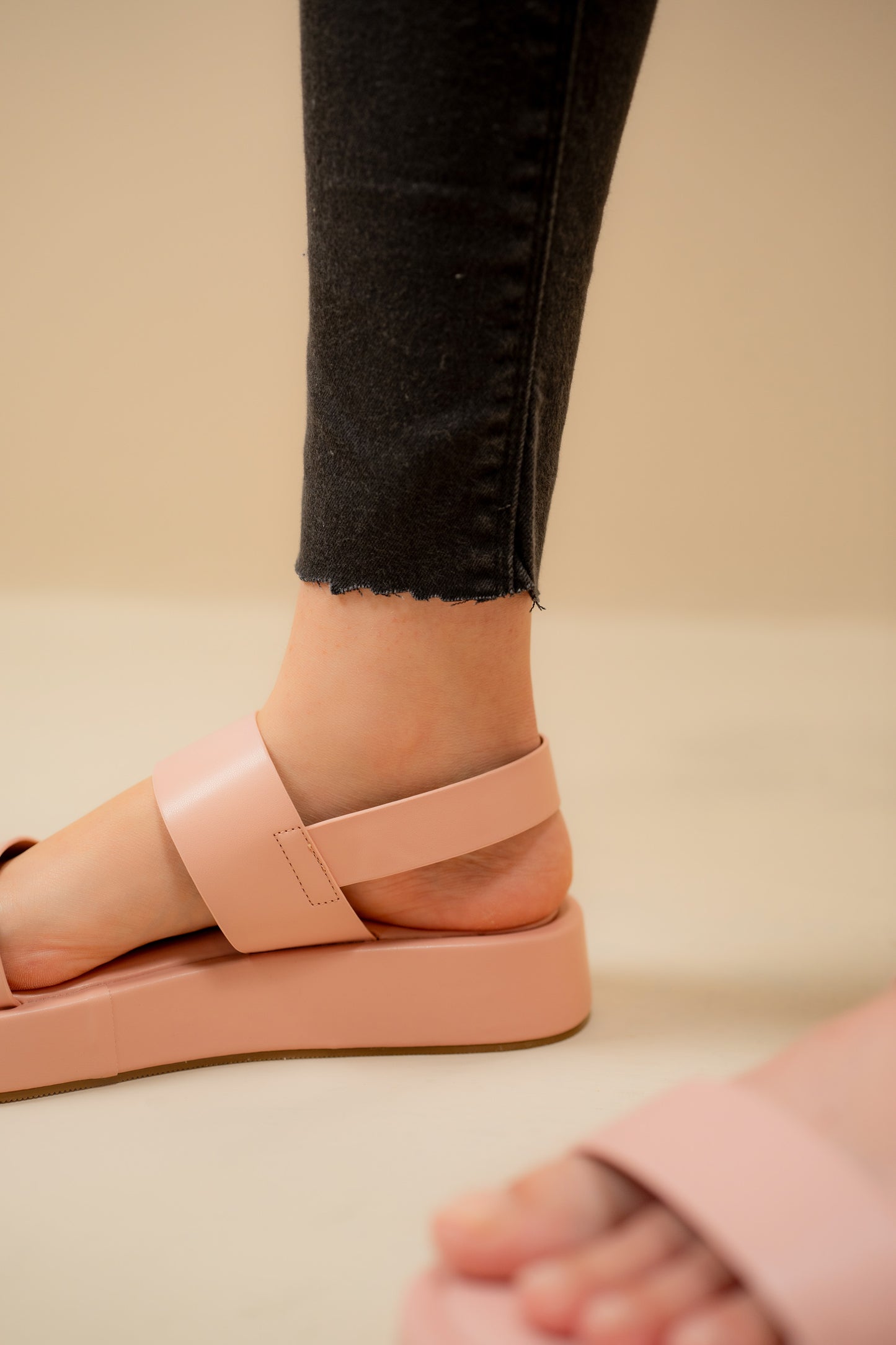 Pink Everyday Flatform Sandals