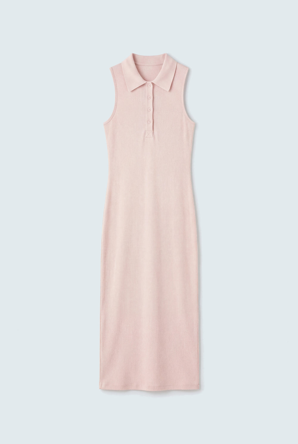 Pink Slim Fit Polo Dress - Hustle N Holla
