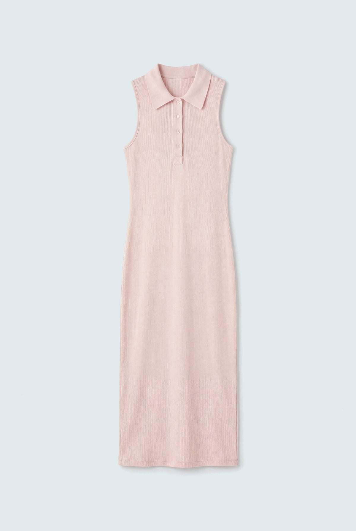 Pink Slim Fit Polo Dress - Hustle N Holla