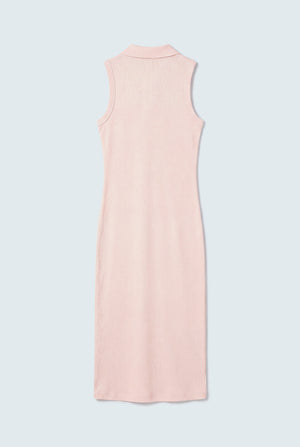 Pink Slim Fit Polo Dress - Hustle N Holla