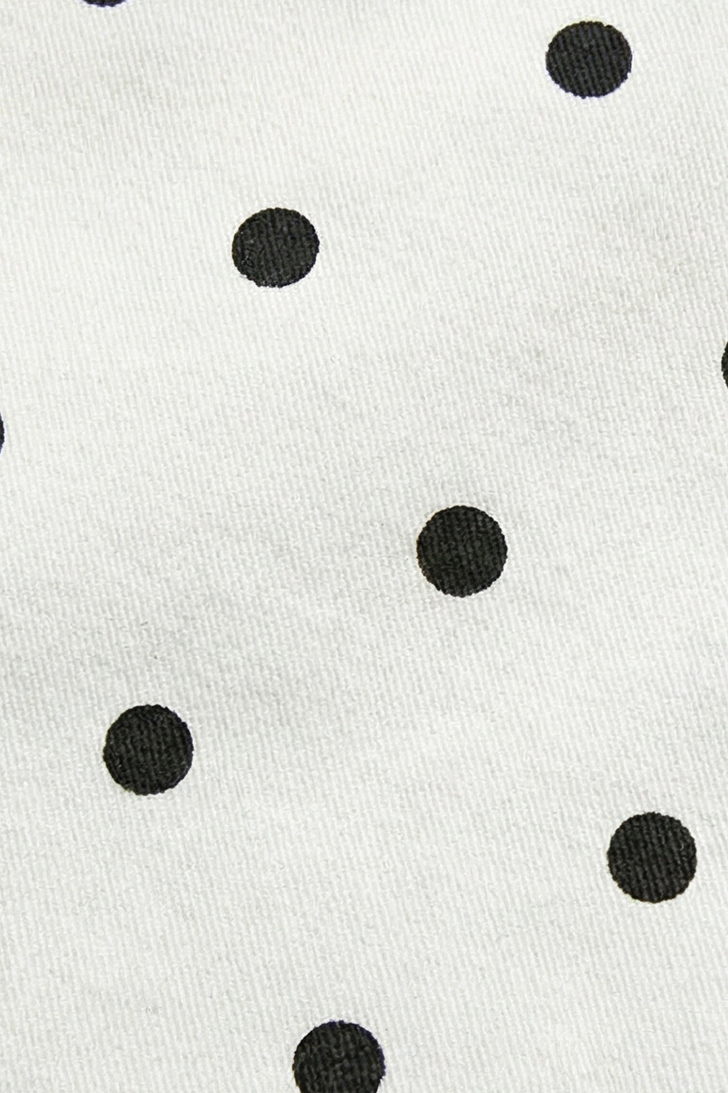 White Relaxed Fit Printed Denim Vest - Hustle N Holla