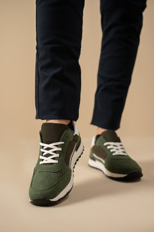 Retro Green Sneakers