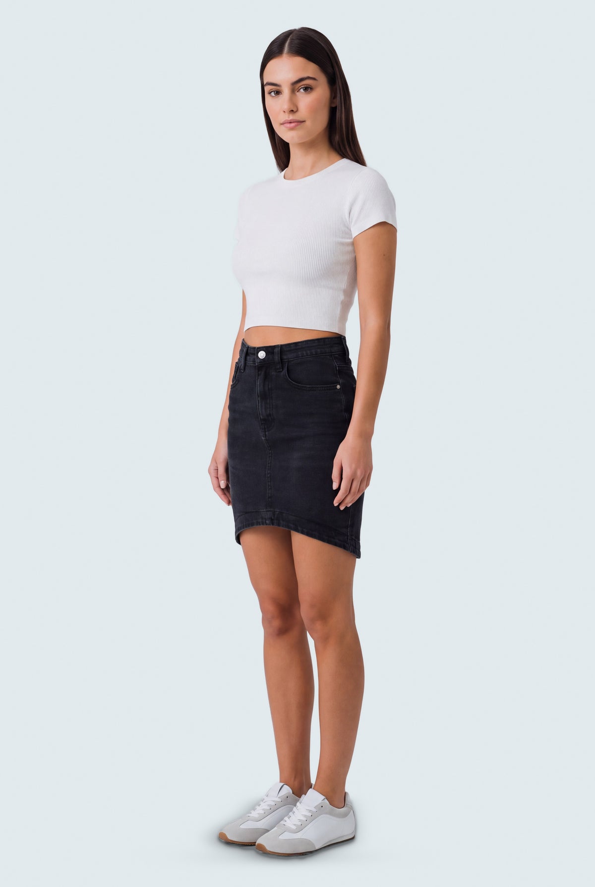 Short Denim Skirt - Hustle N Holla