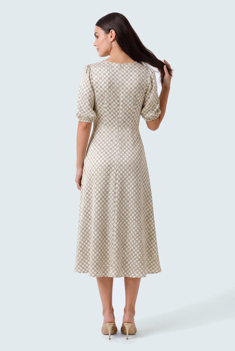 Side Slit Flowy Dress - Hustle N Holla