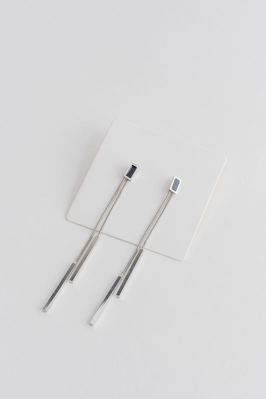 Silver Dangly Earrings