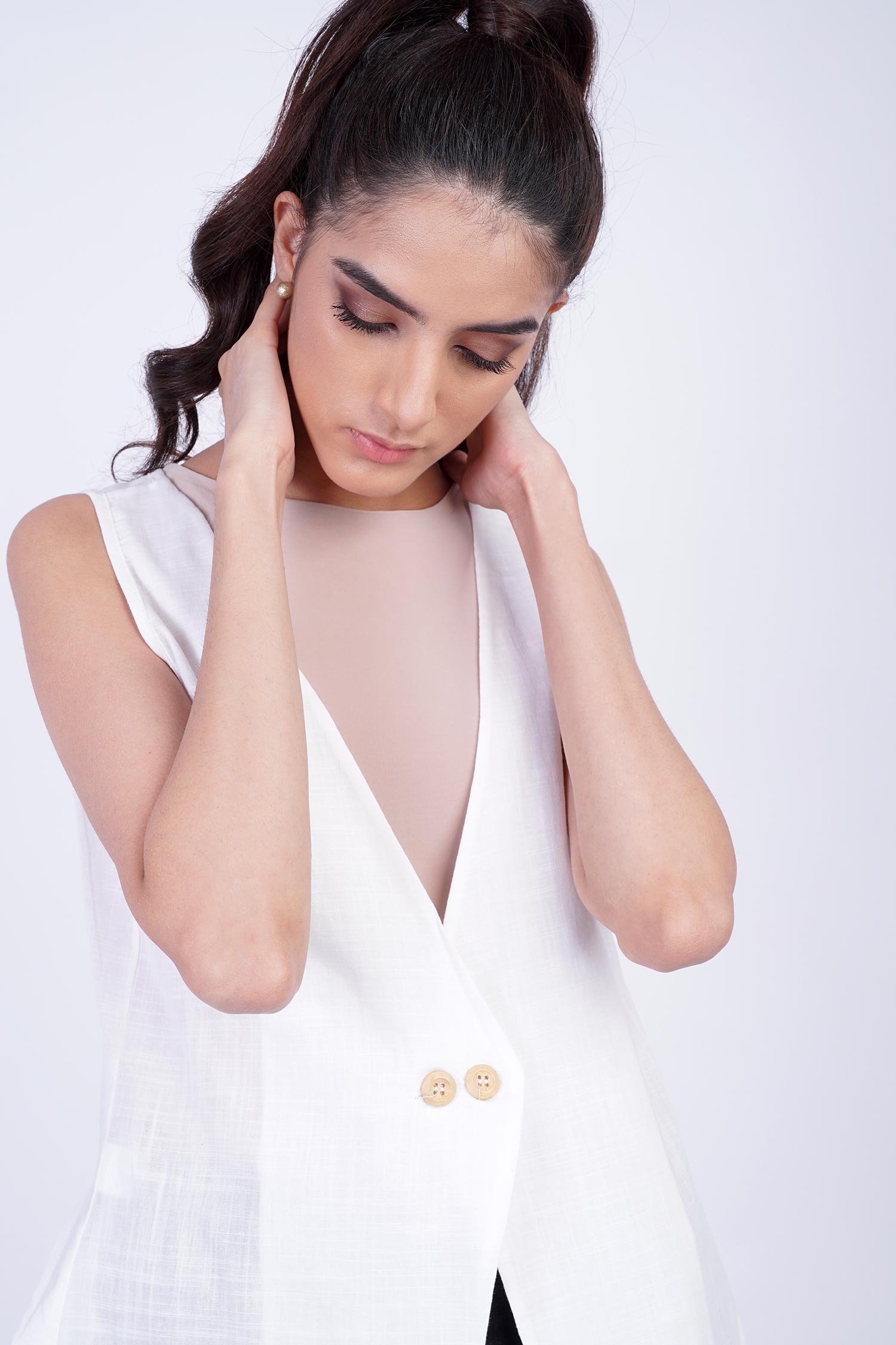 Snowdrop Inverted Blouse - Hustle N Holla