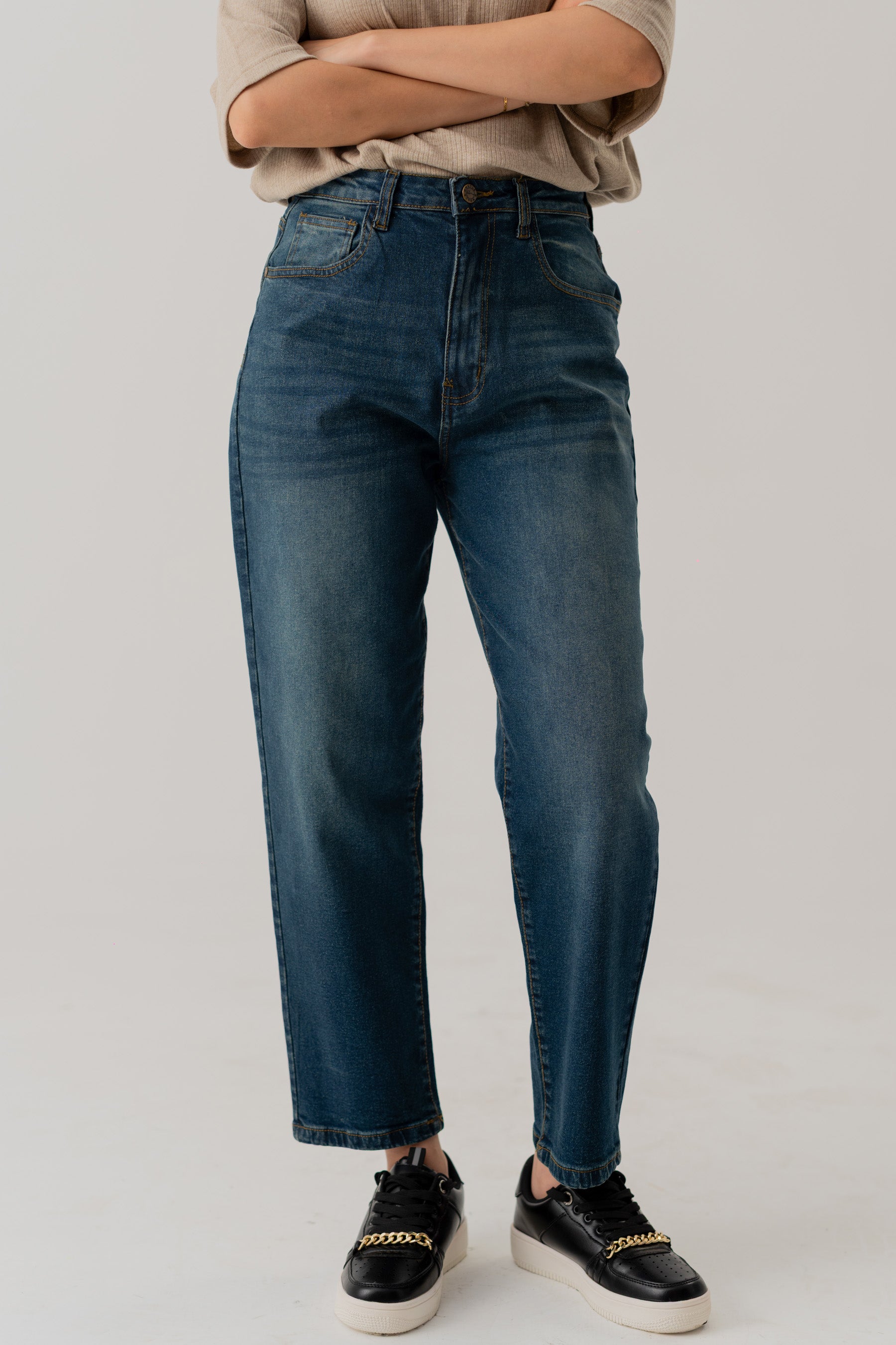 Mom fit Minor Fault Denim Jeans - Hustle N Holla