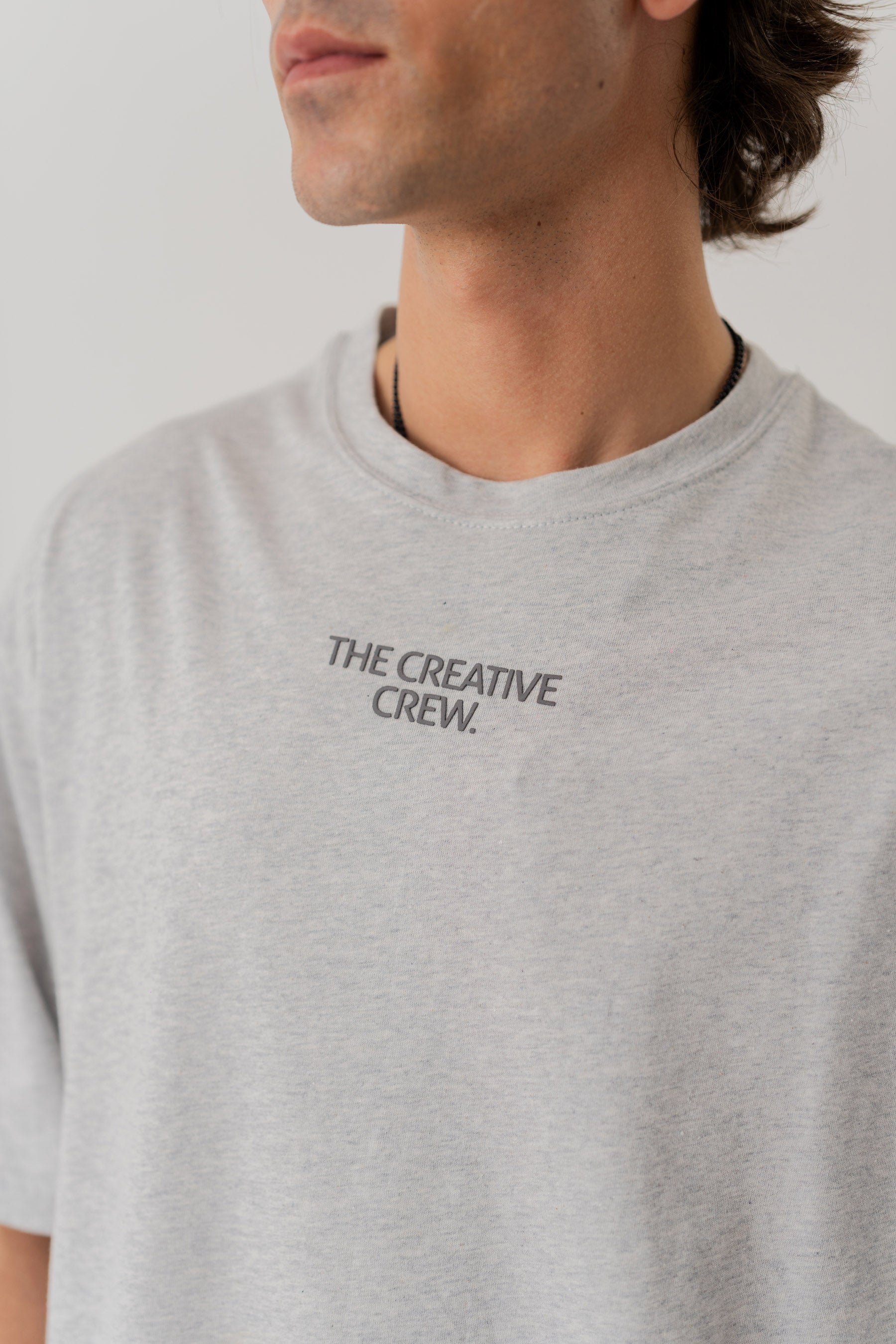 Grey Loose Fit Graphic T-Shirt - Hustle N Holla